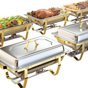 Chafing Dishes for Buffet 6 Pack