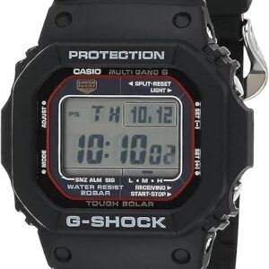 Casio G-Shock GW-M5610U-1 Men's Solar Black Resin Sport Watch
