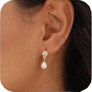 Pearl Earrings for Women Trendy