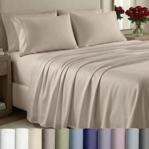 California Design Den King Sheet Set - 1000 Thread Count Sateen