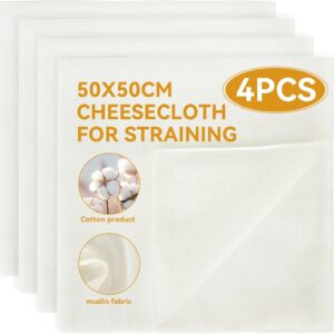 4 PCS Cheesecloths for Straining