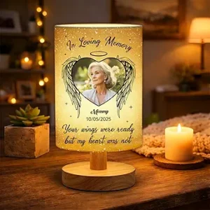 Personalized Memorial Night Light Lamp