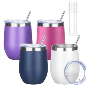 Stainless Steel Stemless Tumbler Set