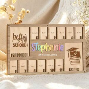 Personalized K-12 School Picture Frame