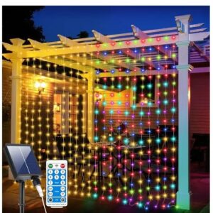 Solar Curtain Lights Outdoor